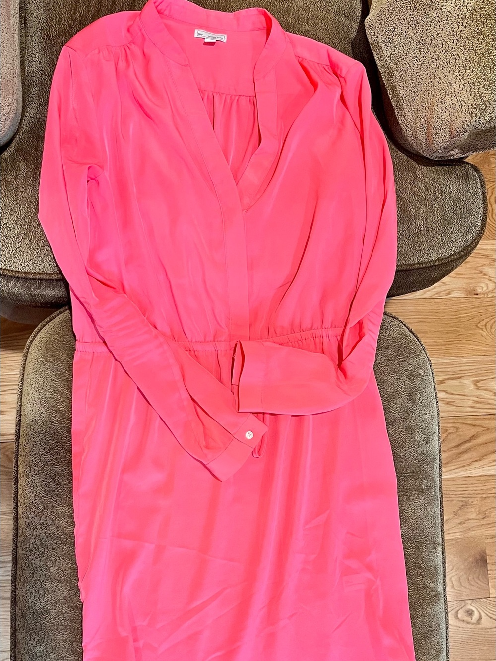 GAP - Breathable Summer Dress in Bright Pink
